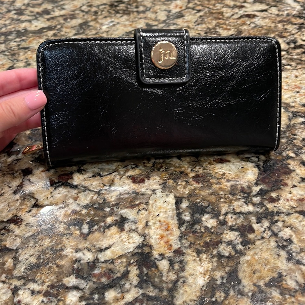 Jessica Moore textured wallet